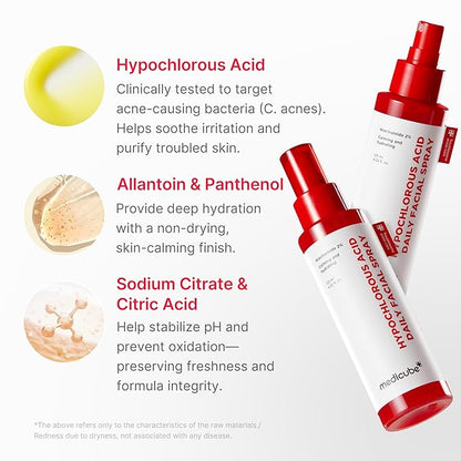 Medicube – Hypochlorous Acid Daily Facial Spray 125ml