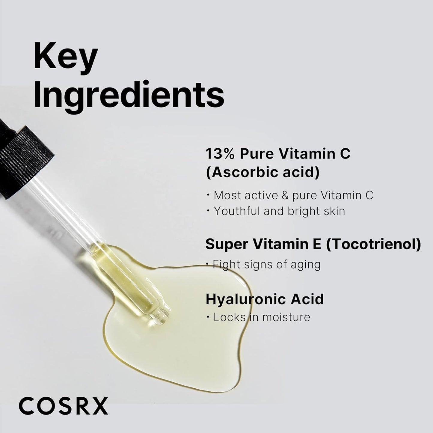 Cosrx – The Vitamin C13 Super Vitamin E + Hyaluronic Acid 20g