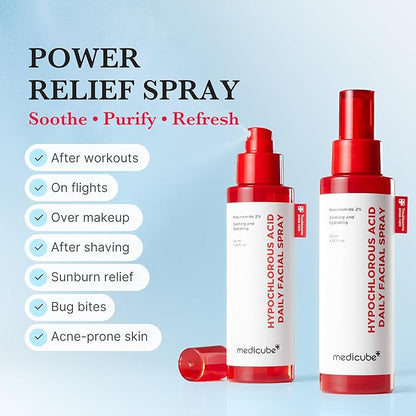 Medicube – Hypochlorous Acid Daily Facial Spray 125ml