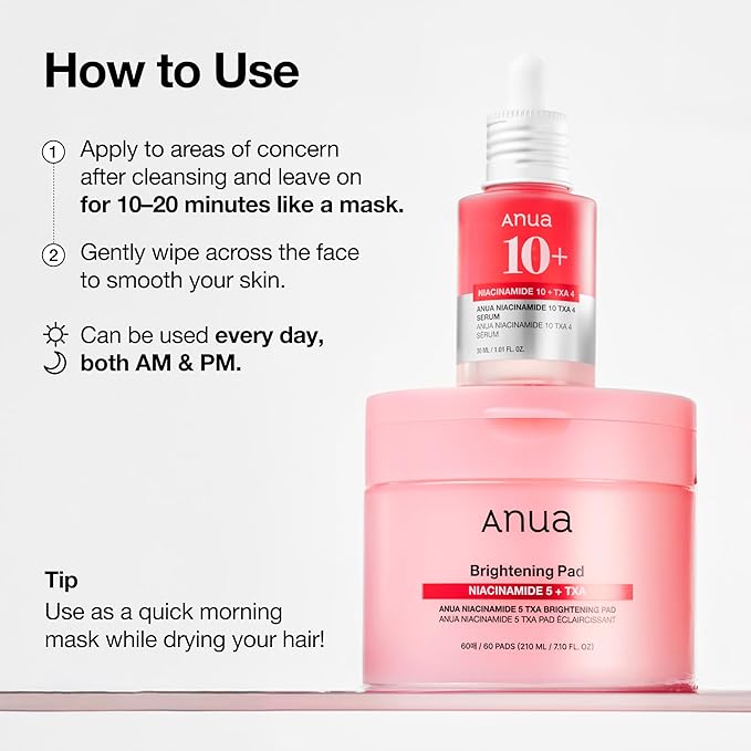 Anua - Niacinamide 5 TXA Brightening Pad