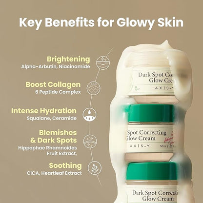 Axis Y- Dark Spot Correction Glow Cream 50ml