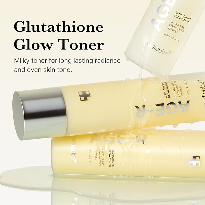 Medicube – AGE-R Glutathione Glow Toner 140ml
