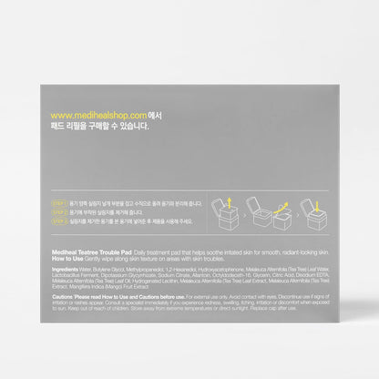 Mediheal – Tea Tree Trouble Pad 100 Pads