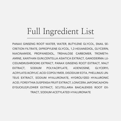 Beauty of Joseon - Repair Serum Ginseng + Snail Mucin 10ml