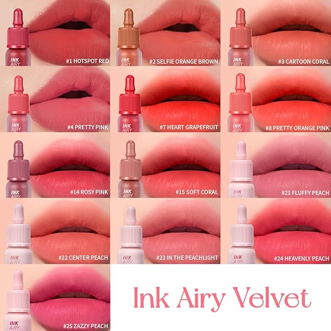 Peripera – Ink Airy Velvet 23 In The Peachlight