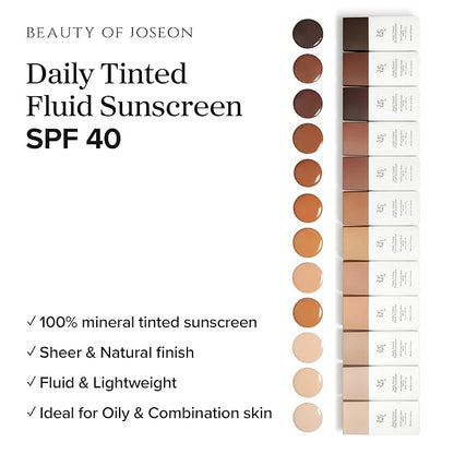 Beauty of Joseon – Daily Tinted Fluid Sunscreen Medium Pink MP200