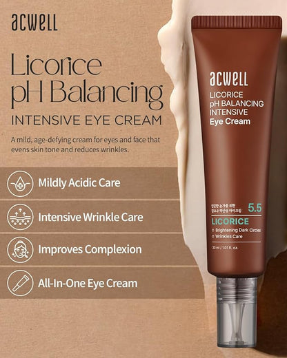 Acwell – Licorice Ph Blancing Eye Cream 30ml