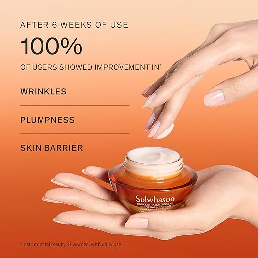 Sulwhasoo – Concentratred Ginseng Renewing Cream 10ml Mini