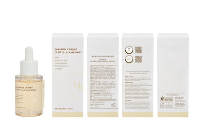 Heveblue – Salmon Caring Centella Ampoule Salmon-PDRN 10,000ppm 30ml
