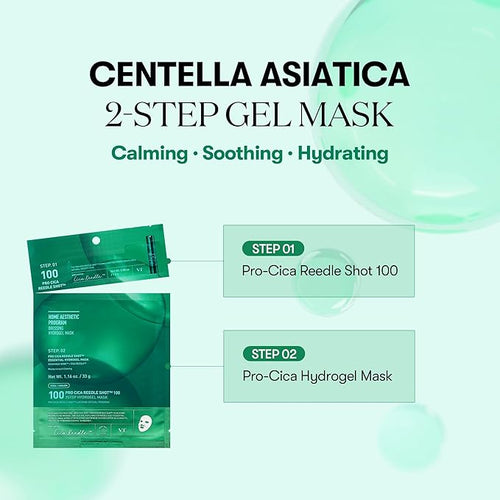 VT Cosmetics – Pro Cica Reedle Shot 100 2Step Hydrogel Mask (1ea) Hover
