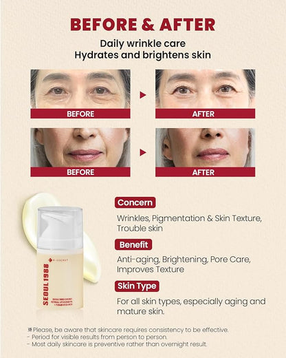 K-Secret – Seoul 1988 Retinal Liposome 1% + Fermented Rice Cream 50ml