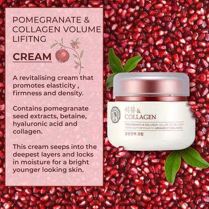 The Face Shop - Pomegranate & Collagen Volume Lifting Eye Cream 50ml