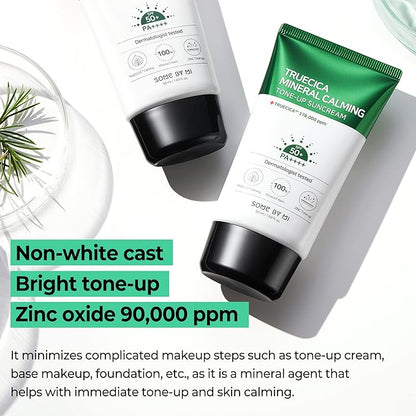 Some By Mi – Truecica Mineral Calming Tone-Up Suncream SPF 50+ PA++++ 50ml