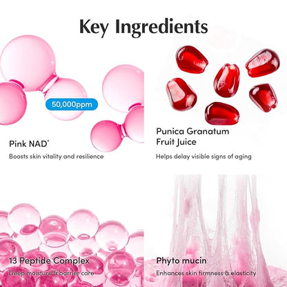 Eqqualberry – Lush Blush NAD+ Peptide Boosting Cream 50ml