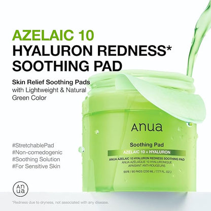Anua - Azelaic 10 Hyaluron Redness Soothing Pad