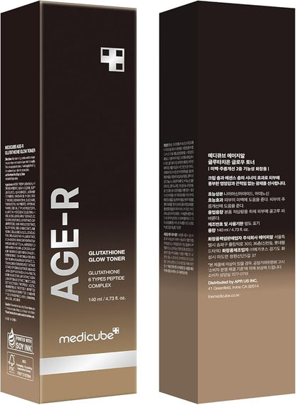 Medicube – AGE-R Glutathione Glow Toner 140ml