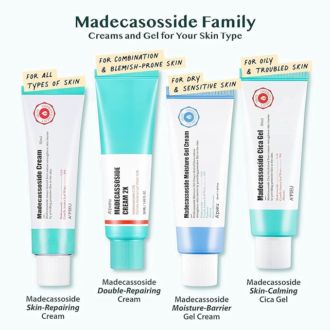A'pieu - Medecassoside Cream 2X 50ml