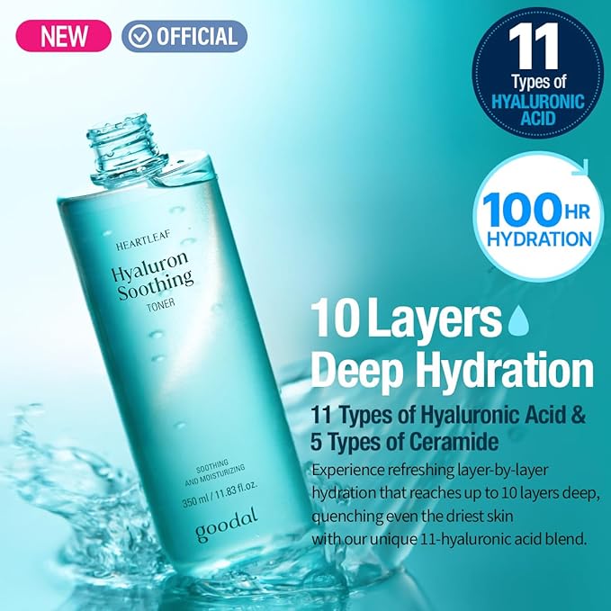 Goodal – Heartleaf Hyaluron Soothing Toner 350ml