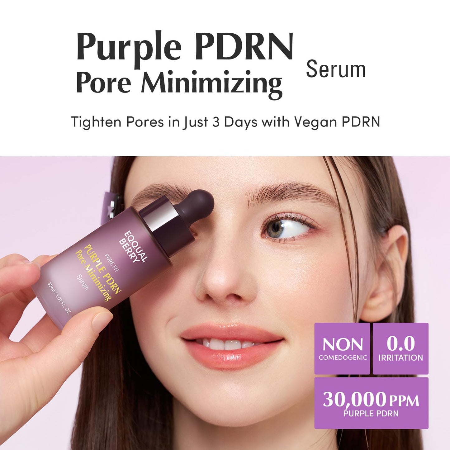 Eqqualberry – Purple PDRN Pore Minimizing Serum 30ml