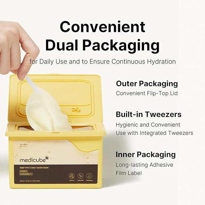 Medicube – Deep Vita C Daily Quick Mask 350g