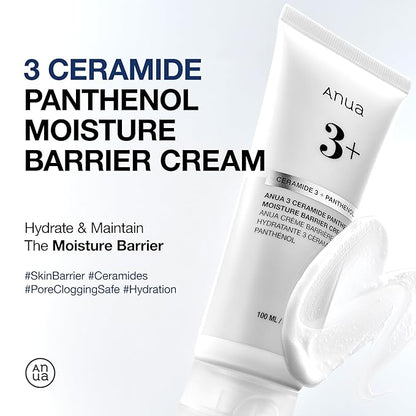 Anua – 3 Ceramide Panthenol Moisture Barrier Cream 100ml