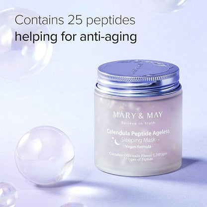Mary & May - Calendula Peptide Ageless Sleeping Mask 110 g
