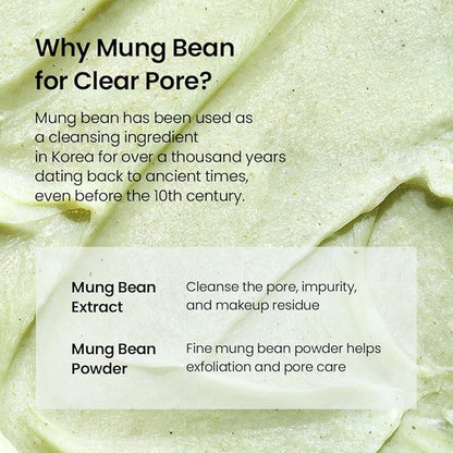 Beplain – Mung Bean Greenful pH balanced Cleansing Foam 80ml
