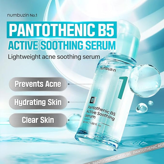 Numbuzin – No. 1 Pantothenic B5 Active Soothing Serum 50ml