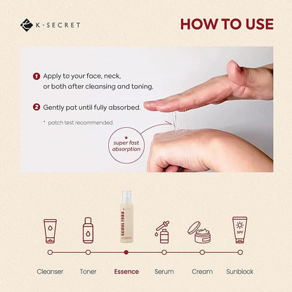 K-Secret – Snail Mucin 97% + Rice Essence 100ml