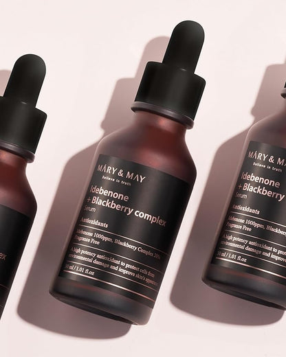 Mary & May – Idebenone + Blackberry Complex Serum 10ml