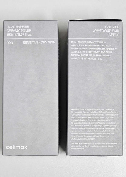 Celimax – Dual Barrier Creamy Toner 150ml