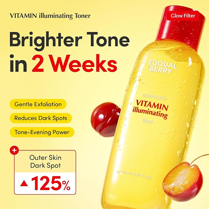 Eqqualberry – Glow Filter Vitamin Illuminating Toner 150ml