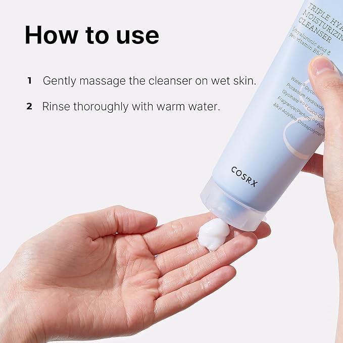 COSRX - Hydrium Triple Hyaluronic Moisturizing Cleanser 150ml