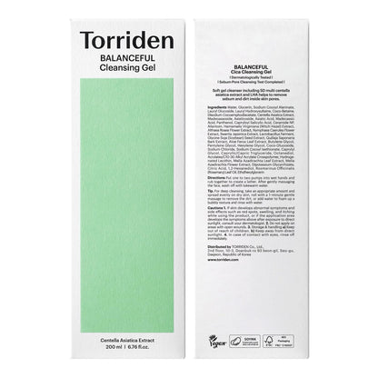 Torriden – Balanceful Cleansing Gel 200ml