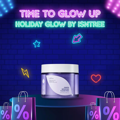 Isntree – Onion Newpair Clear Pad 60 EA 250ml
