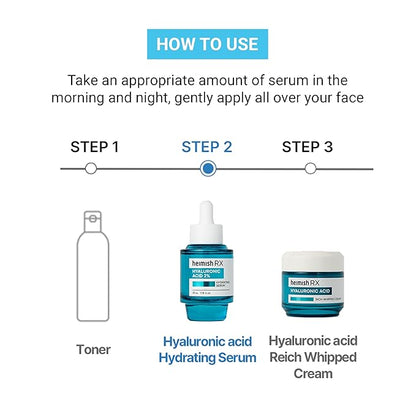 Heimish – RX Hyaluronic Acid 2% Hydrating Serum 35ml