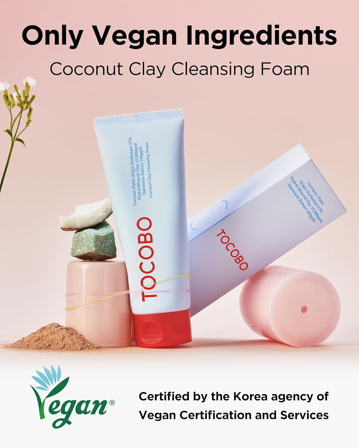 Tocobo – Coconut Clay Cleansing Foam 150 ml