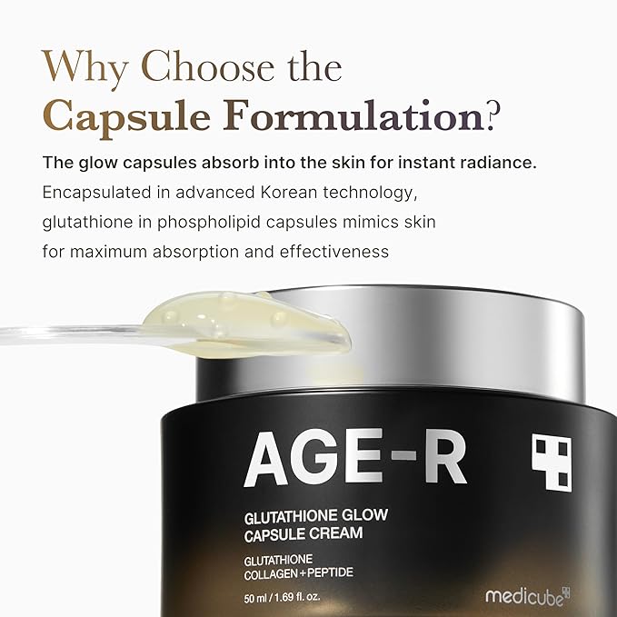 Medicube – AGE-R Glutathione Glow Capsule Cream 50ml