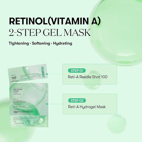 VT Cosmetics – Reti-A Reedle Shot 100 2Step Hydrogel Mask (1ea) Hover