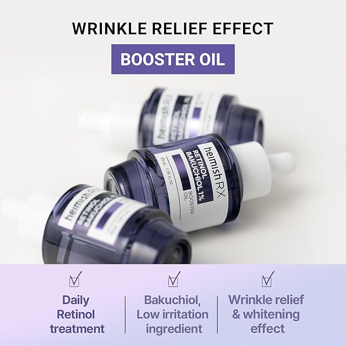 Heimish – RX Retinol Bakuchiol Booster Oil 35ml