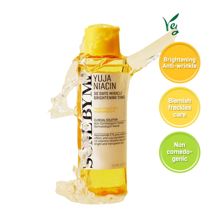 Some By Mi – Yuja Niacin 30 Days Miracle Brightening Toner 150ml New