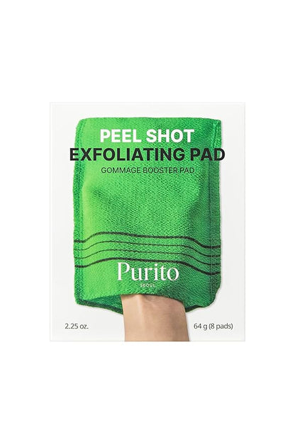 Purito – Peel Shot Exfoliating Pad Gommage Booster Pad 8 Pads