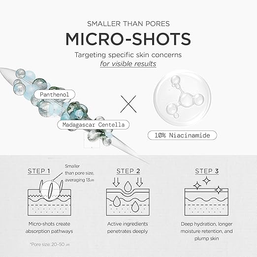 Skin1004 – Madagascar Centella Niacinamide 10% Boosting Shot Ampoule 30ml