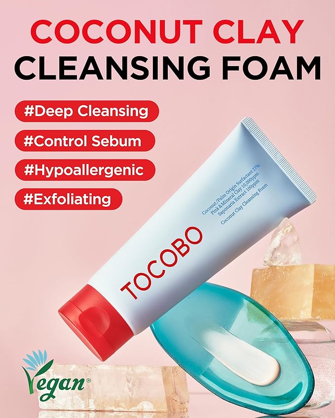 Tocobo – Coconut Clay Cleansing Foam 150 ml