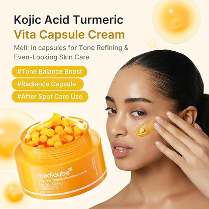 Medicube – Kojic Acid Turmeric Vita Capsule Cream 53g