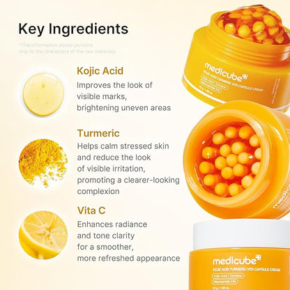 Medicube – Kojic Acid Turmeric Vita Capsule Cream 53g
