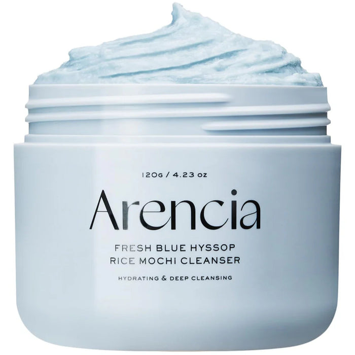 Arencia – Fresh Blue Hyssop Rice Mochi Cleanser 120g