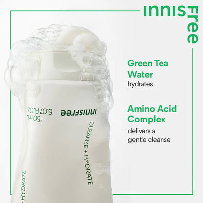 Innisfree - Green Tea Amino Acid Cleansing Foam 150ml