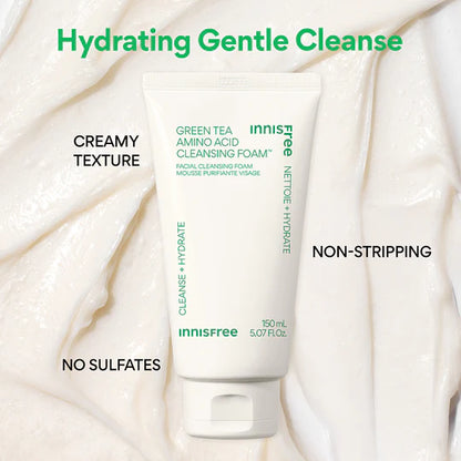 Innisfree - Green Tea Amino Acid Cleansing Foam 150ml
