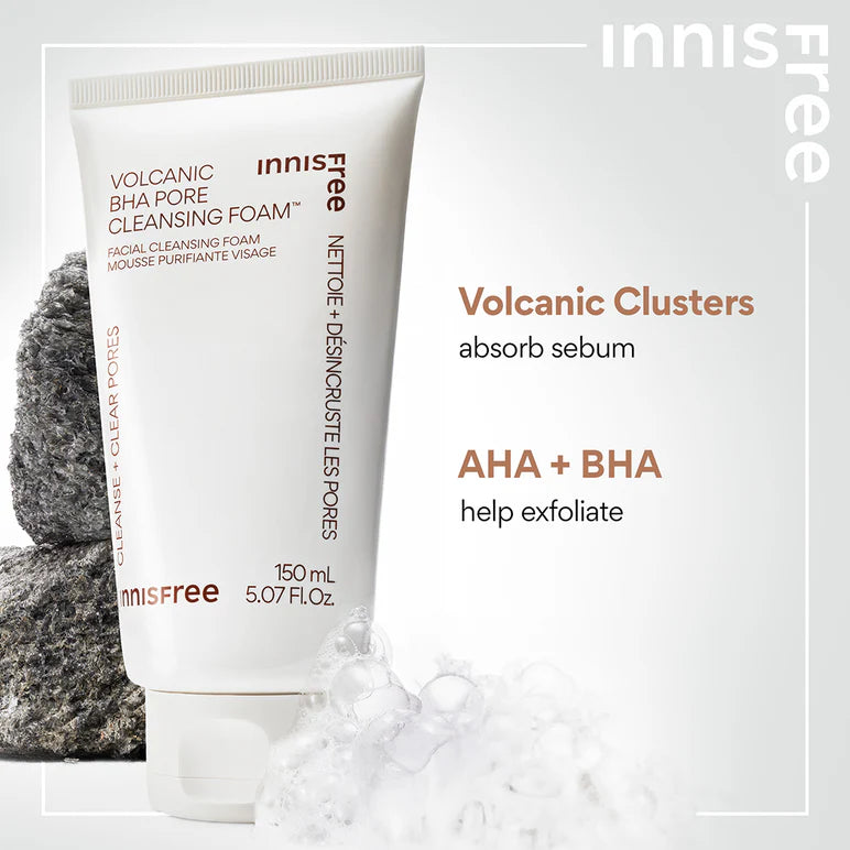 Innisfree - Jeju Volcanic Pore BHA Cleansing Foam 150ml